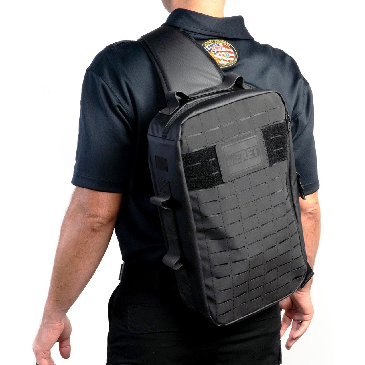 TRS PRO X, On back view.