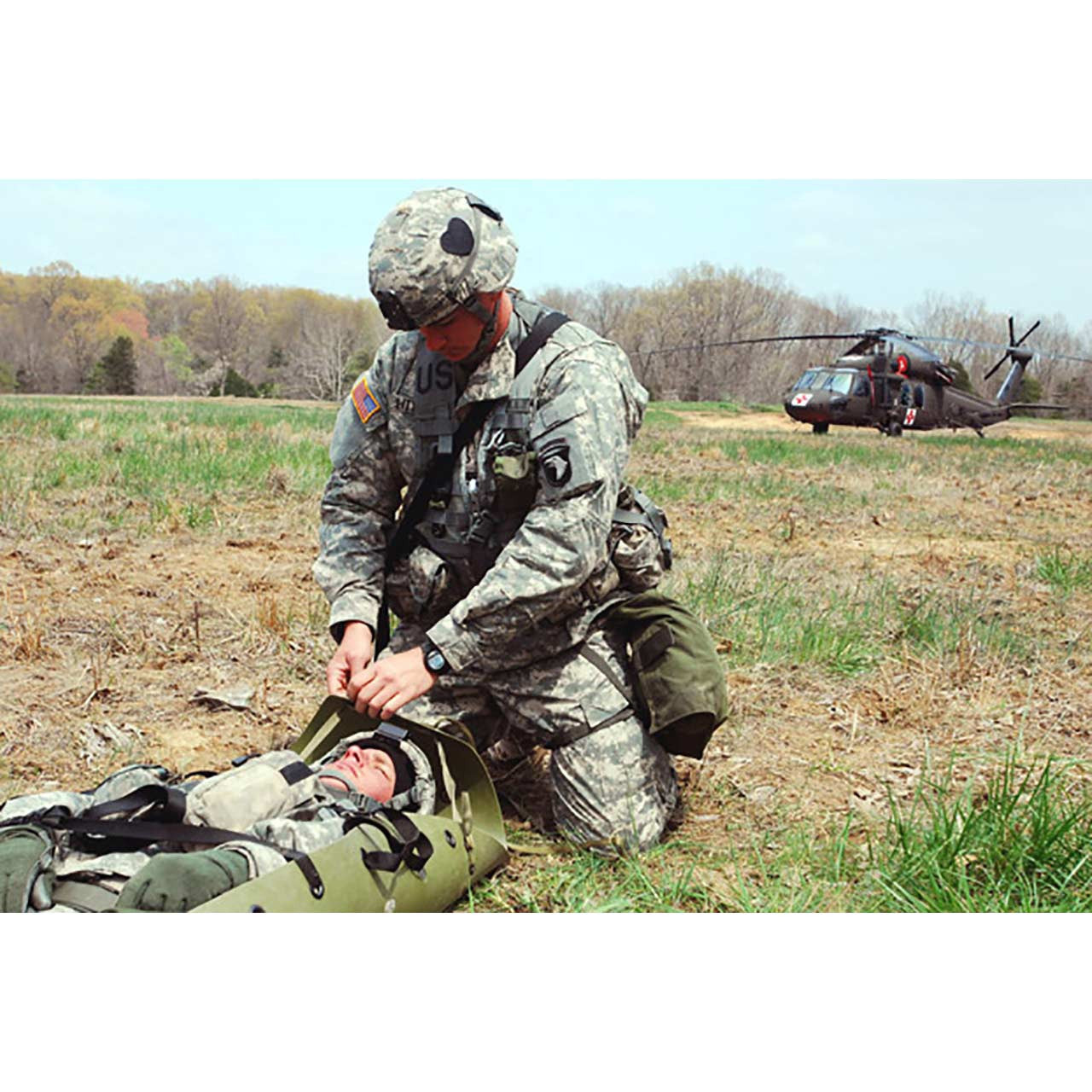 Sked Basic Rescue System - O.D. Green, patient packaging