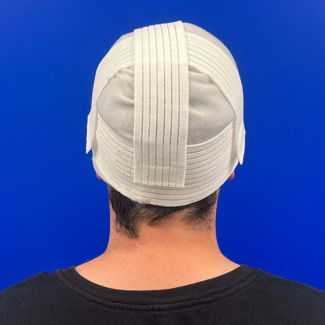 Rescue Essentials Trauma Cap, on person