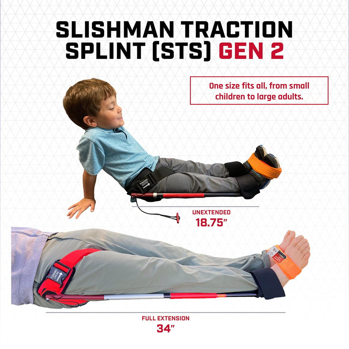 Slishman Traction Splint (STS) - Gen 2