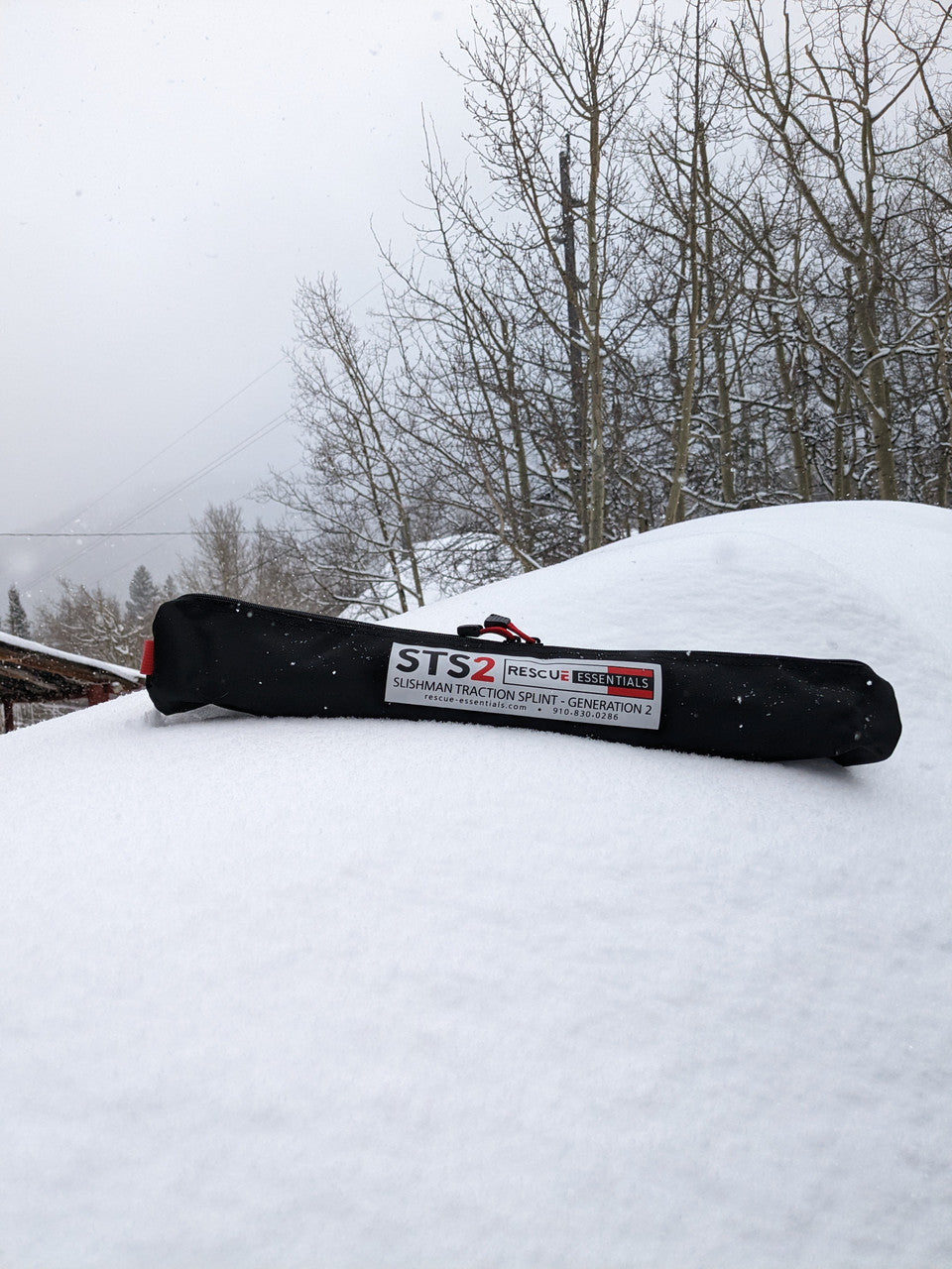 The Slishman Traction Splint (STS) Gen2 in snow