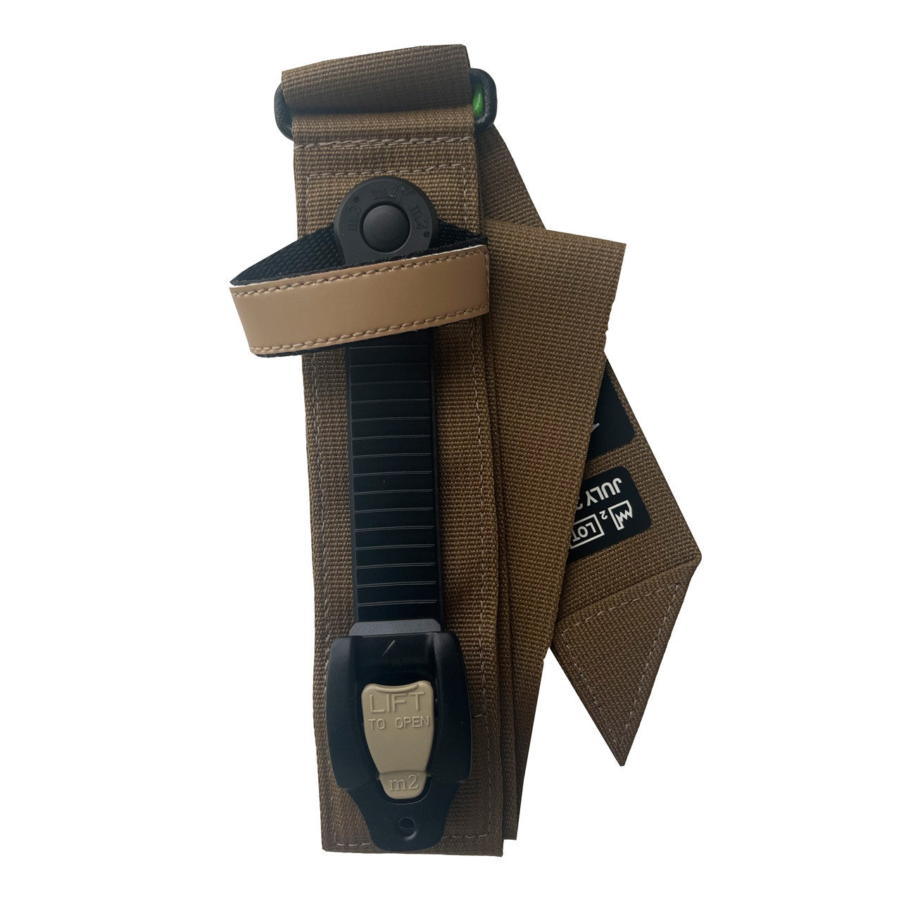 M2 2" Ratcheting Medical Tourniquet, Front view