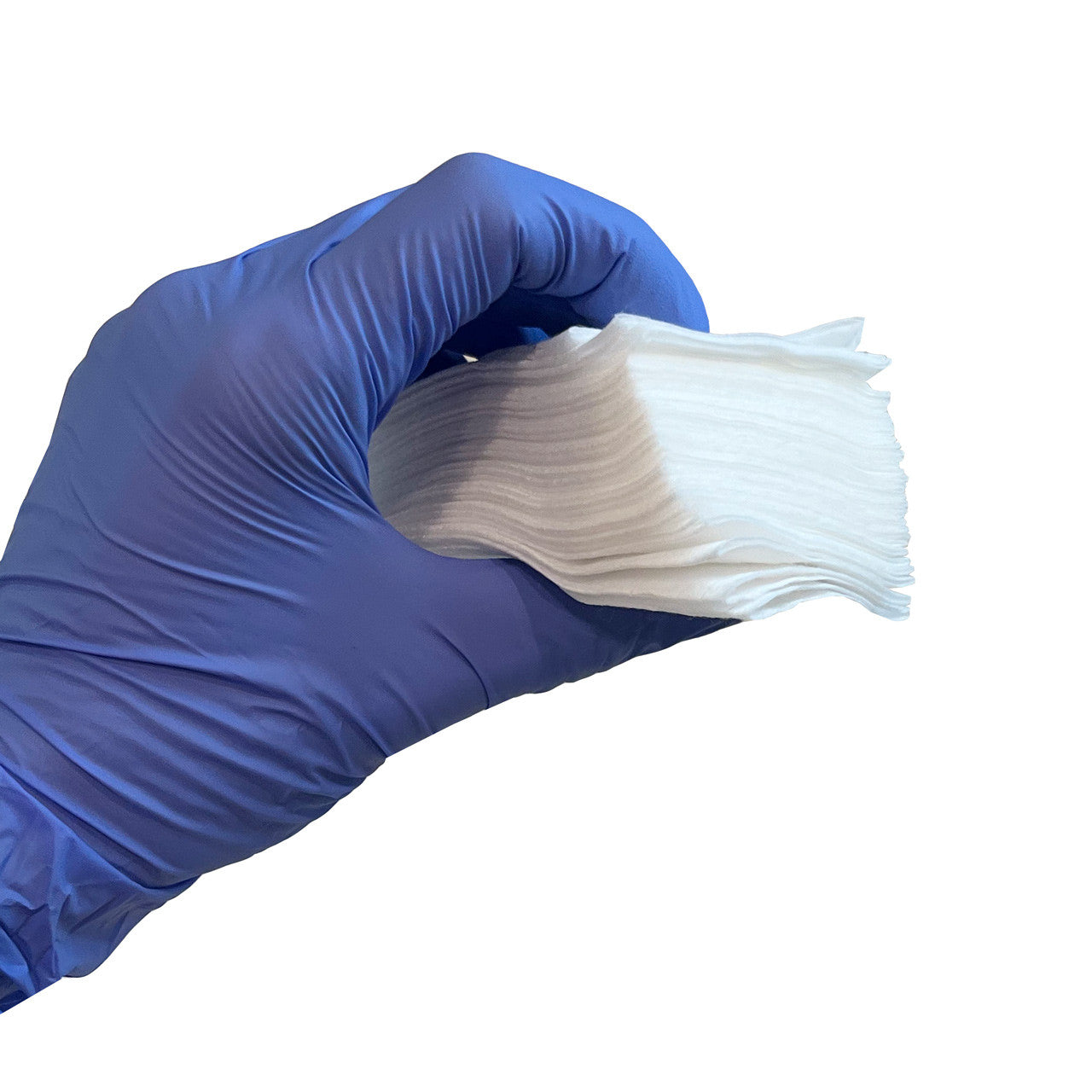 QuikClot Combat Gauze Trainer Package, folded in hand