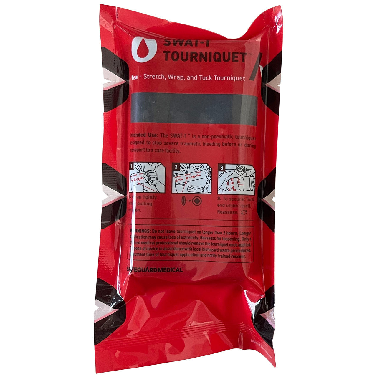 SWAT-T Tourniquet, front of packaging