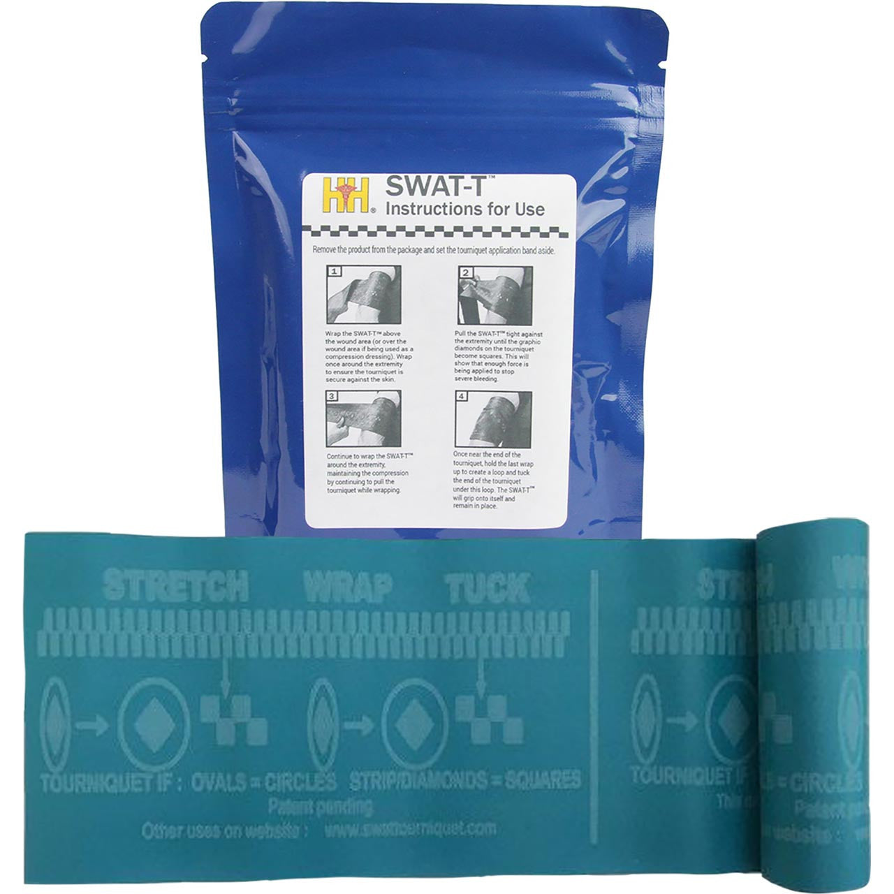 SWAT-T Tourniquet with packaging