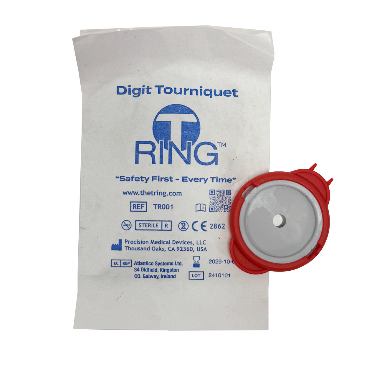 T-Ring Finger Tourniquet, front