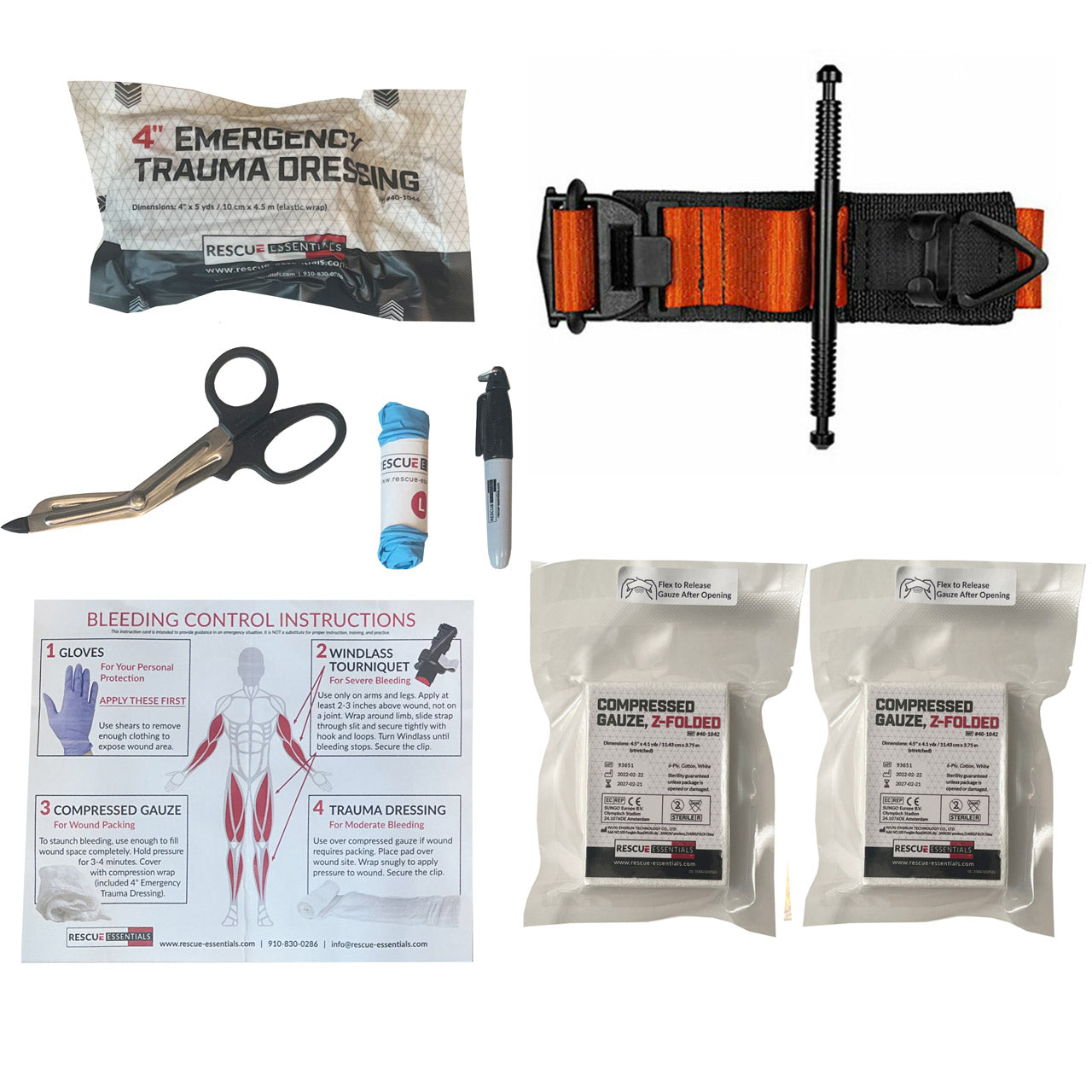 Stop The Bleed Kit - Basic