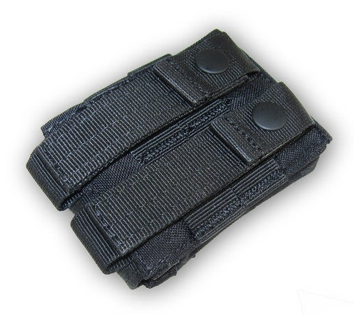 Back view of glove pouch - attaches to belt.