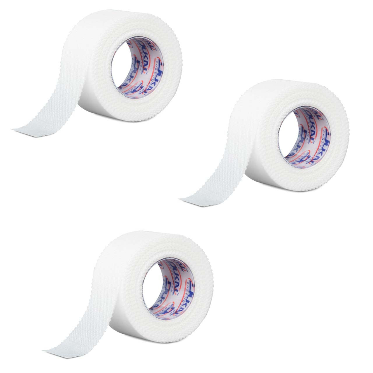 Adhesive cloth tape, 1" x 10yds, pack of 3