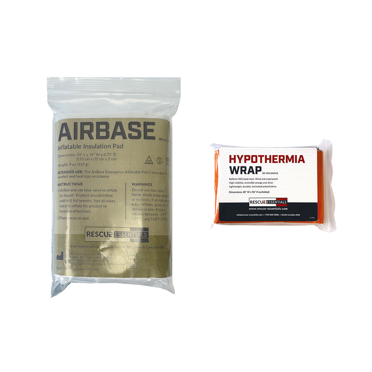 Hypothermia Wrap & AirBase Combo
