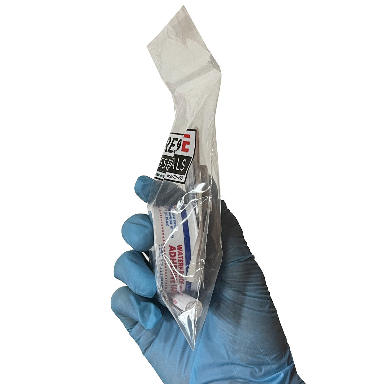 Blister Kit, in hand side view