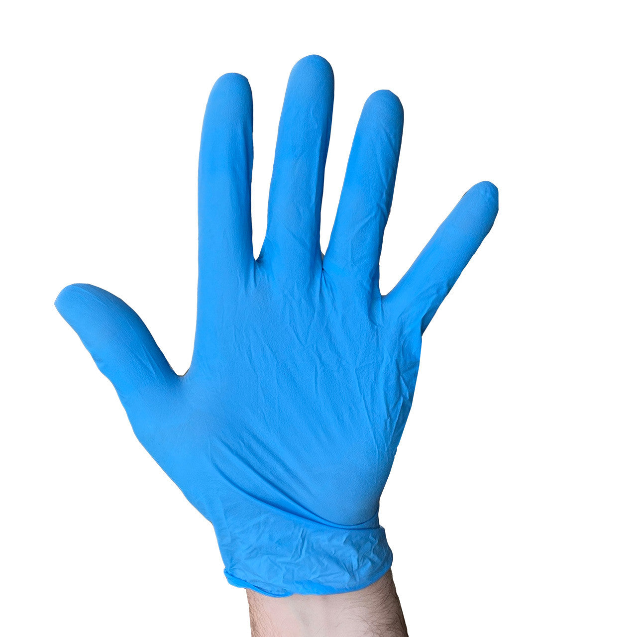 Rolled Pairs Blue Nitrile Gloves, 50 Pack – Rescue Essentials