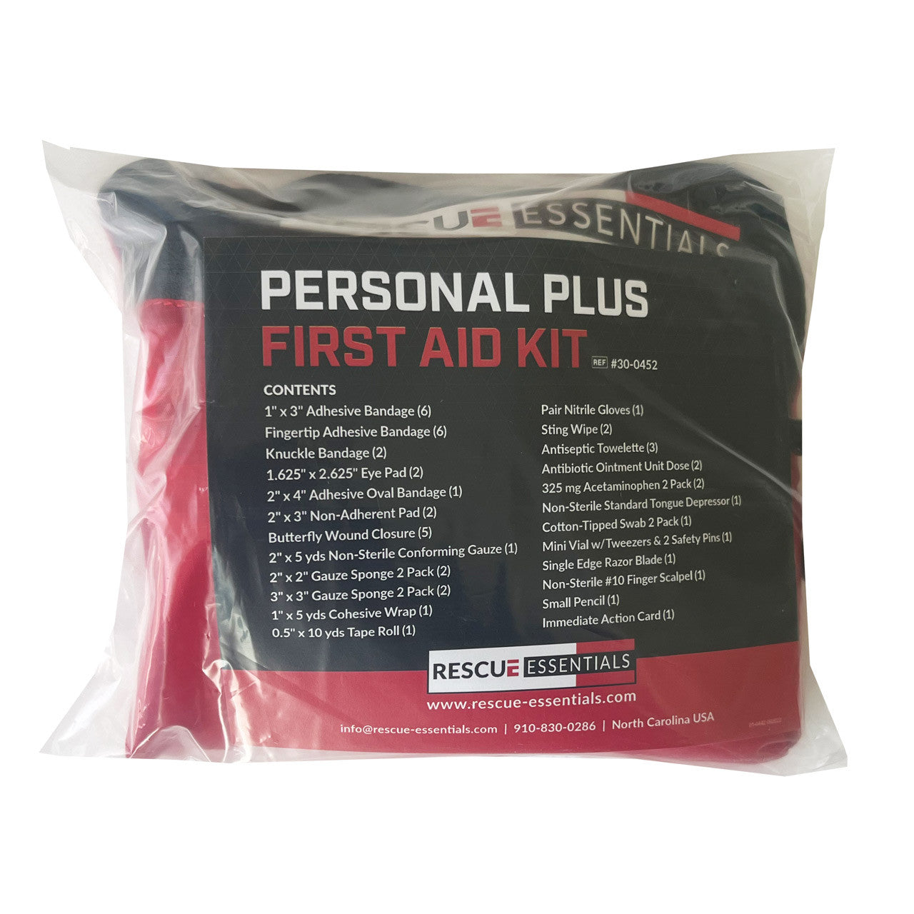 Personal Plus First Aid Kit, front of packaging
