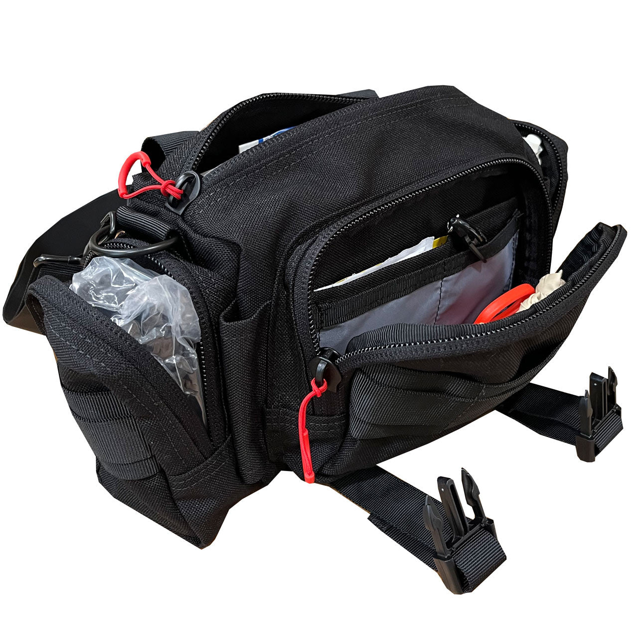 Outdoor Range Medical Kit, open pockets