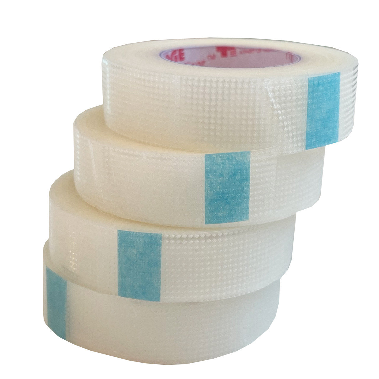 4 rolls of Plastic Tape, stocked