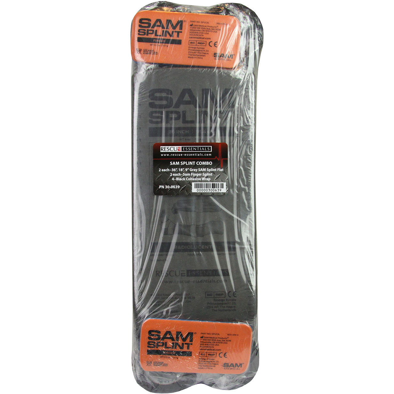 SAM Splint Combo Pack shown in packaging