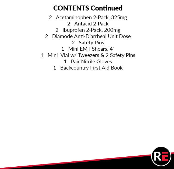 The Nick Fixer, components list part 2