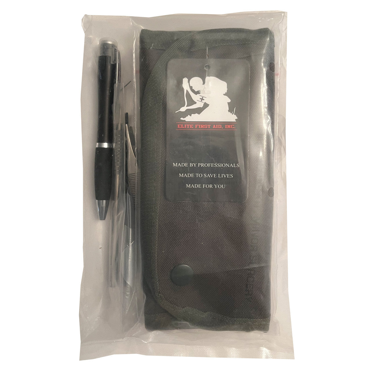 Military Surgical Kit in packaging, Back view