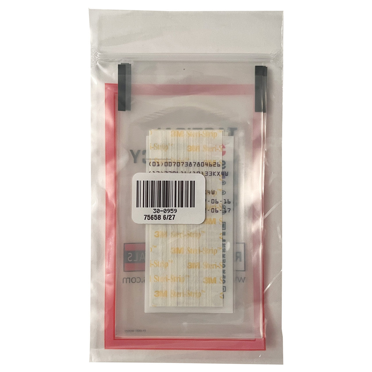 Reinforced Skin Closures, 20 pack - back
