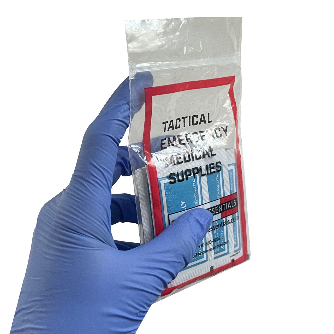 Lubricating Jelly 2.7 gm - 10 pack, in hand