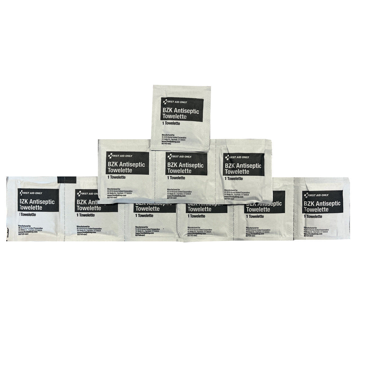 10 BZK Antiseptic Towelettes
