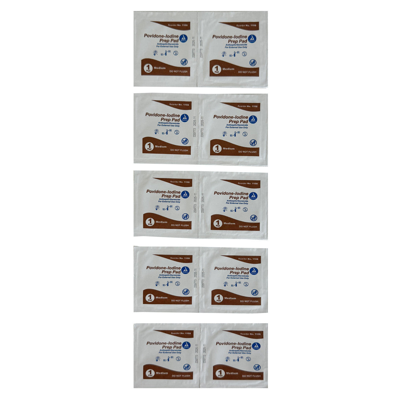 Iodine Prep Pads (10 pack)