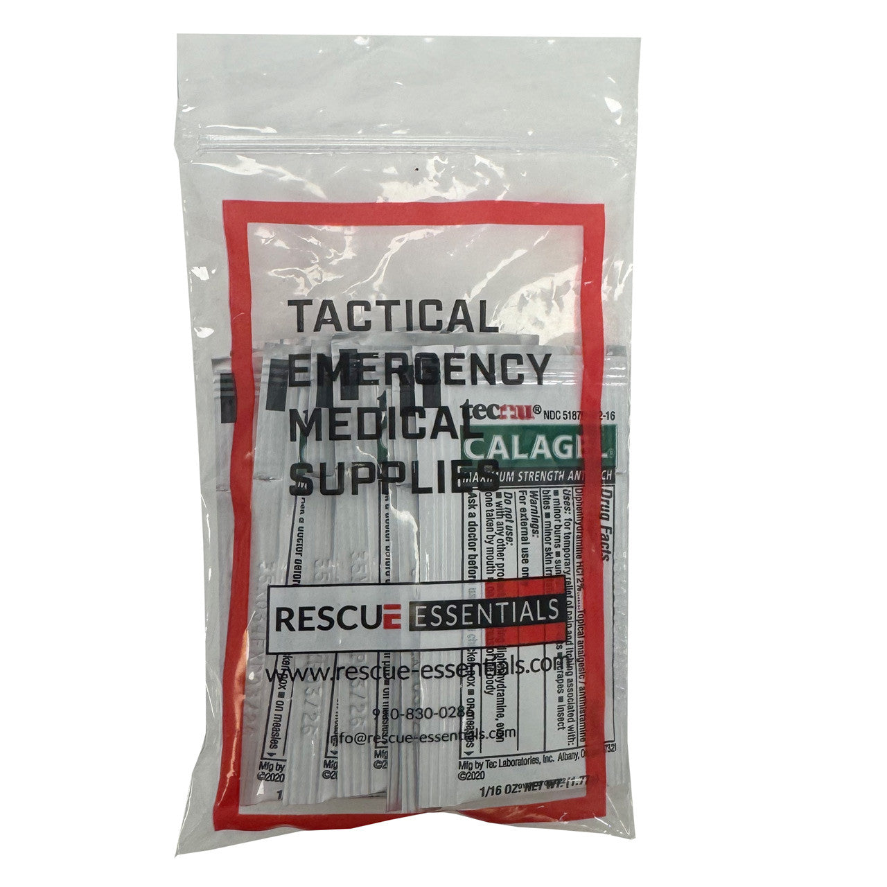 Calagel Unit Dose Packets - 10 Pack Meds & Topicals Rescue Essentials