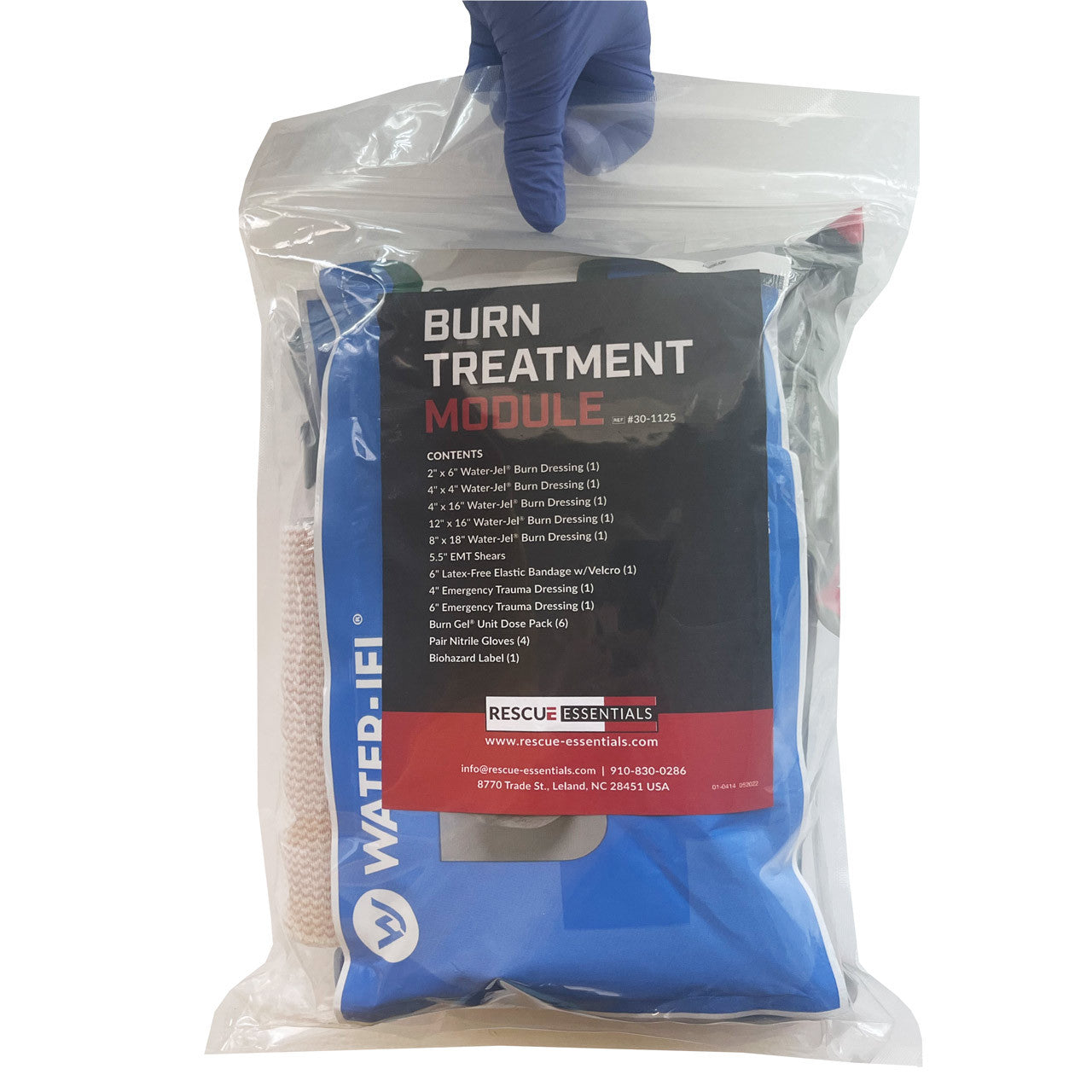 Burn Treatment Module, in hand