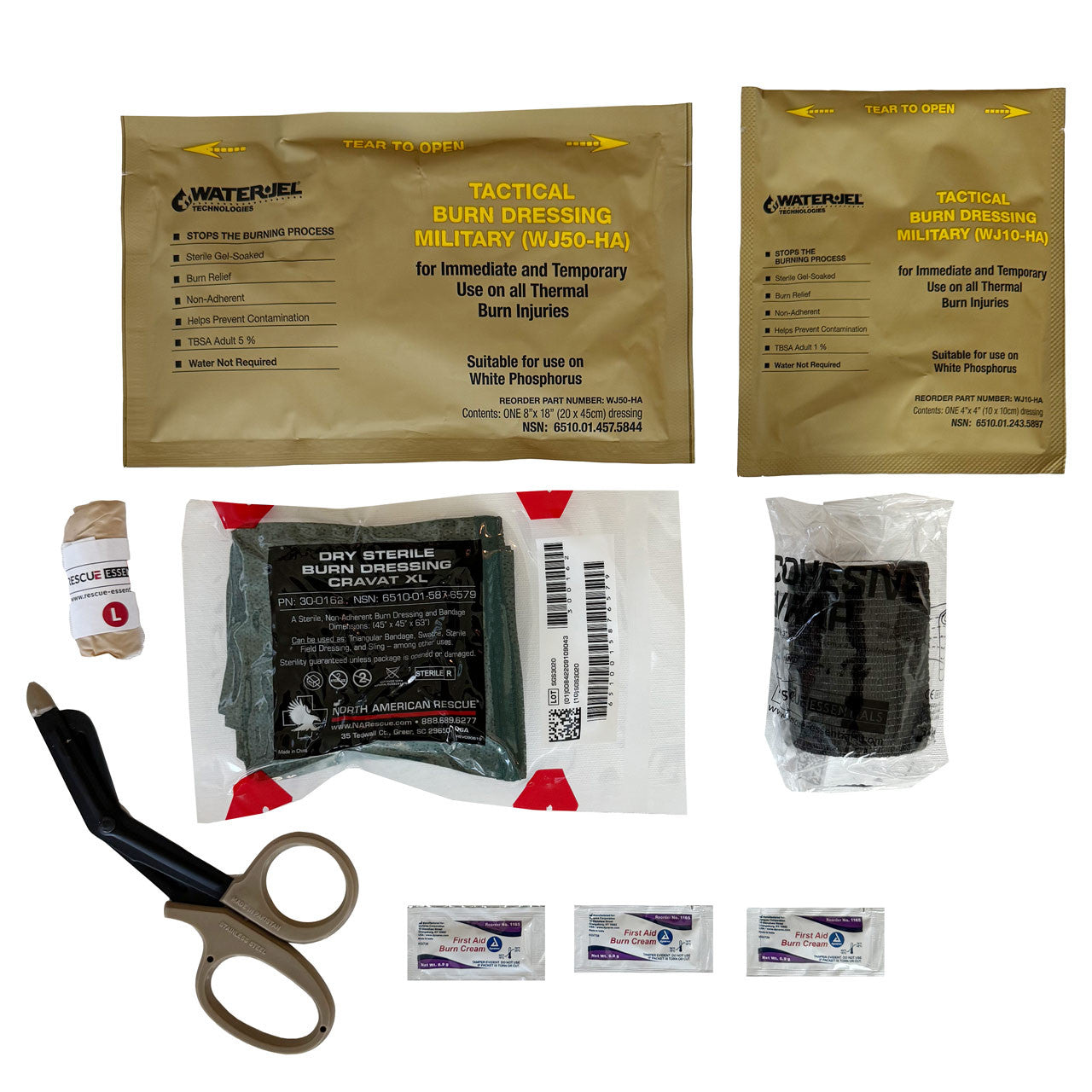 Burn Treatment Module - Individual (contents)