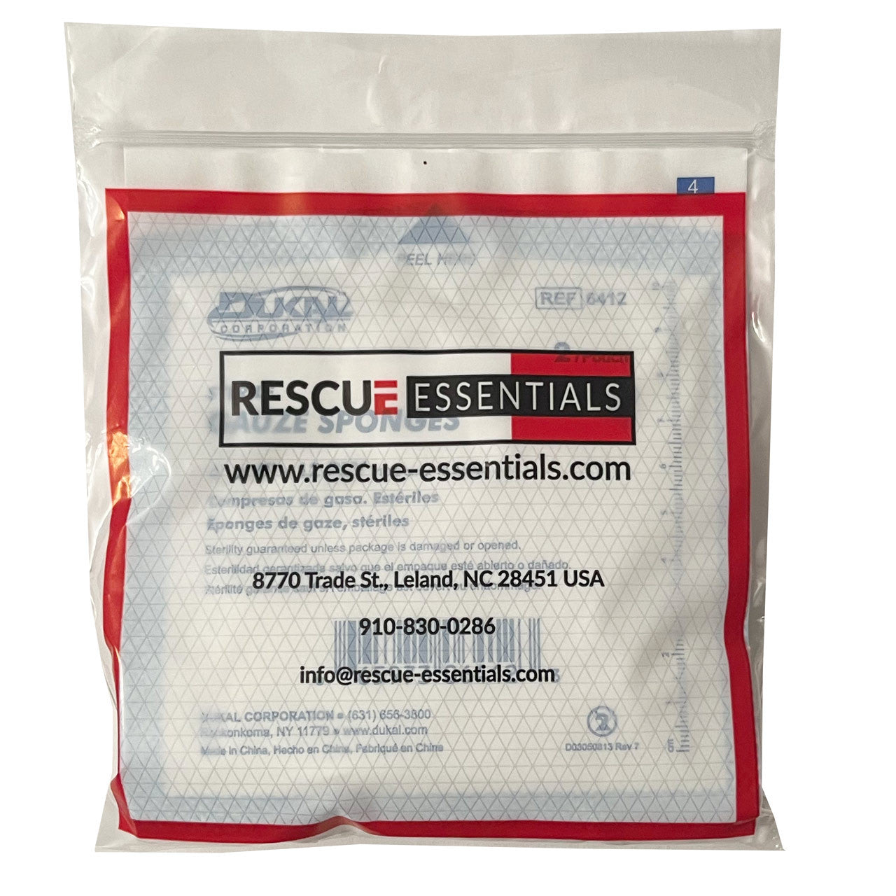 Wound Irrigation Set, packaged (front)