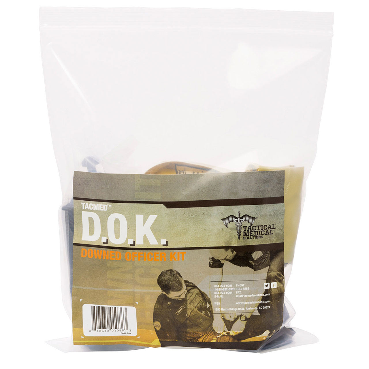 Downed Officer Kit, packaged