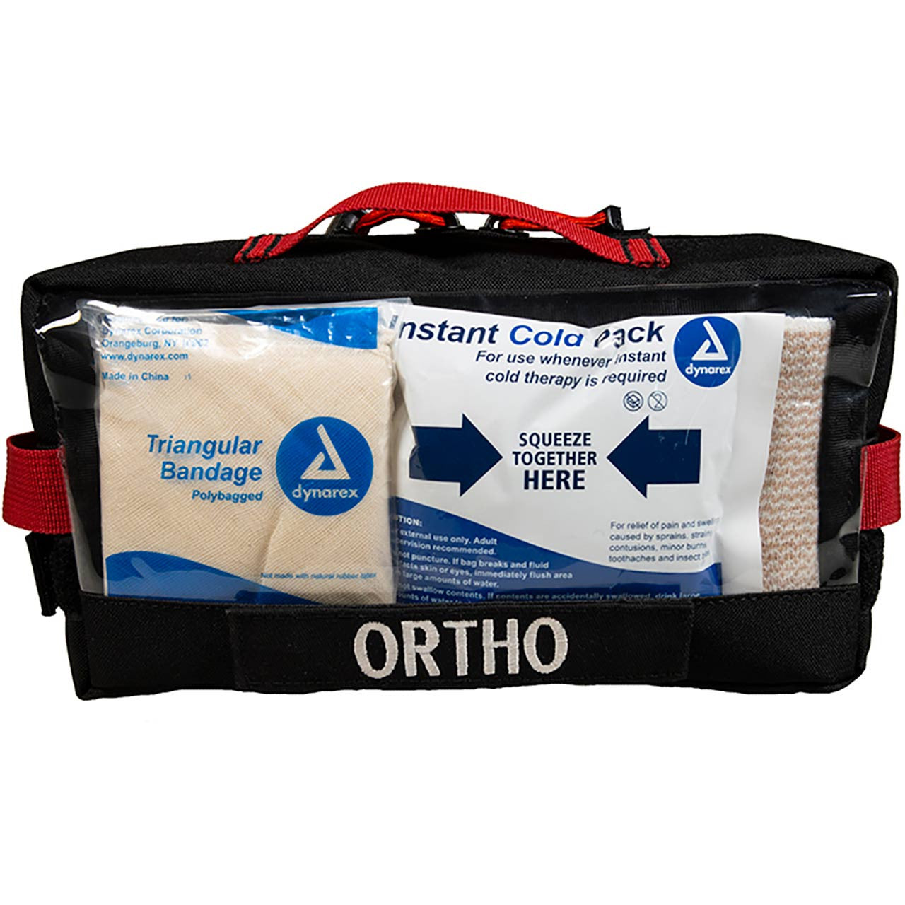 Ortho Kit, front with contents
