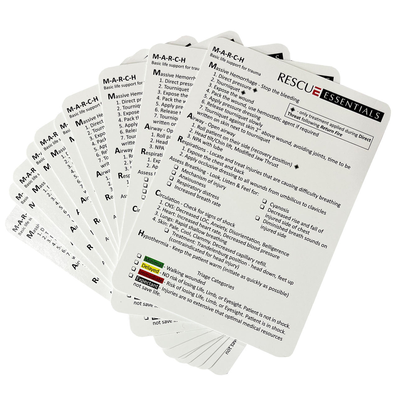 10 M.A.R.C.H. Cards