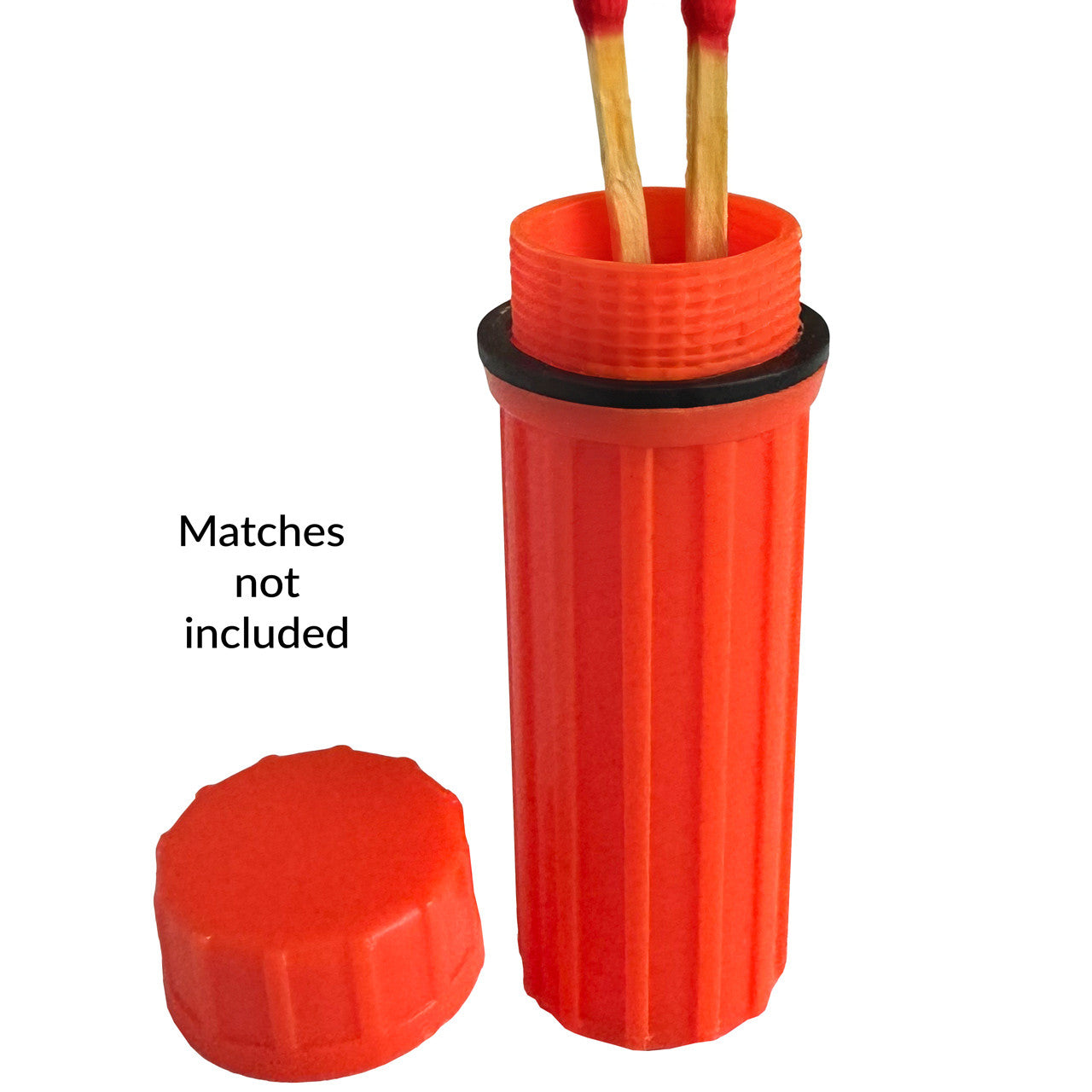 Waterproof Match Case with matches