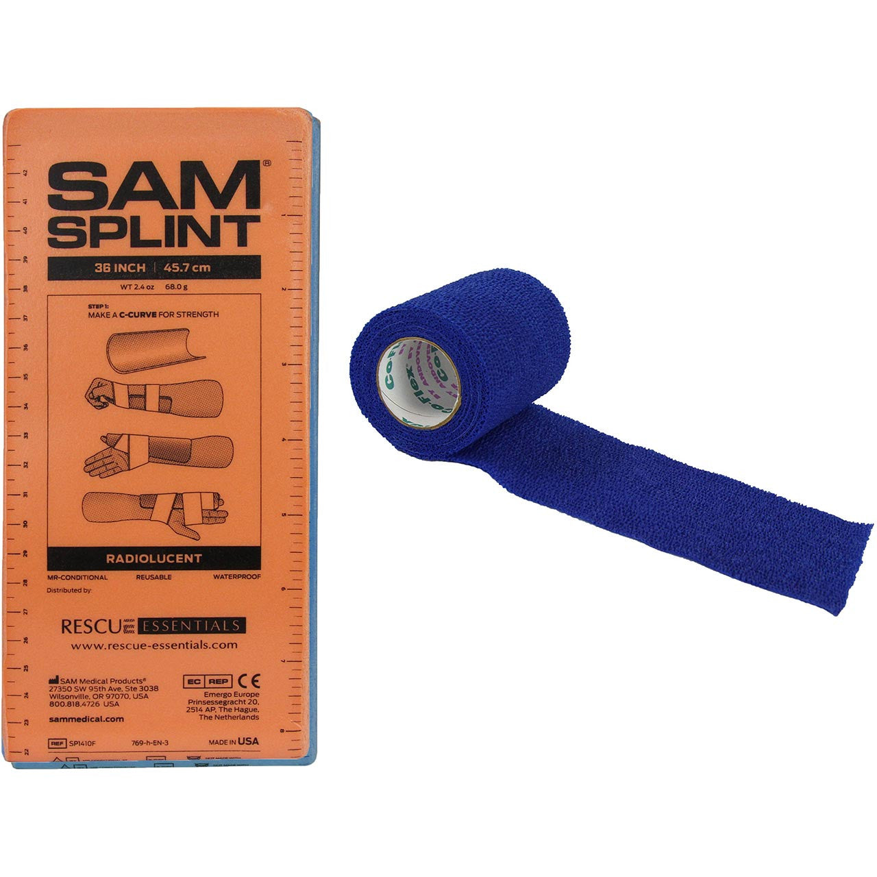 Splint Combo Pack, components