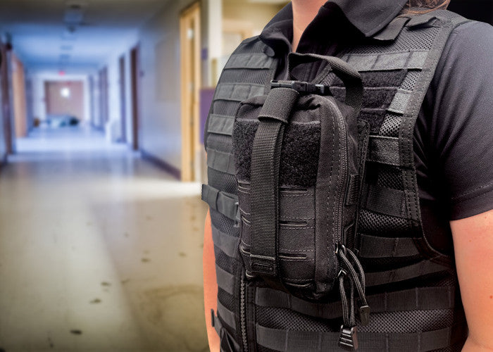 Mini Rip-Away IFAK Pouch, on vest