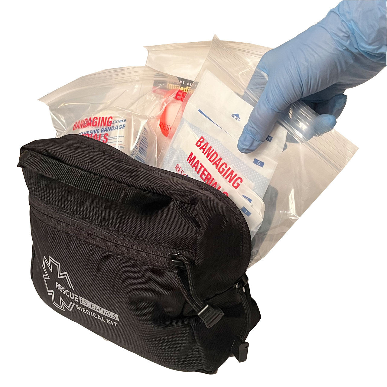 LE Vehicle First Aid Kit, open