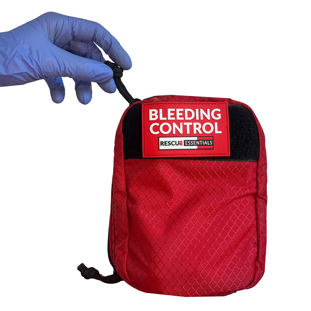 Bleeding Control Station IFAK - Intermediate being upzipped