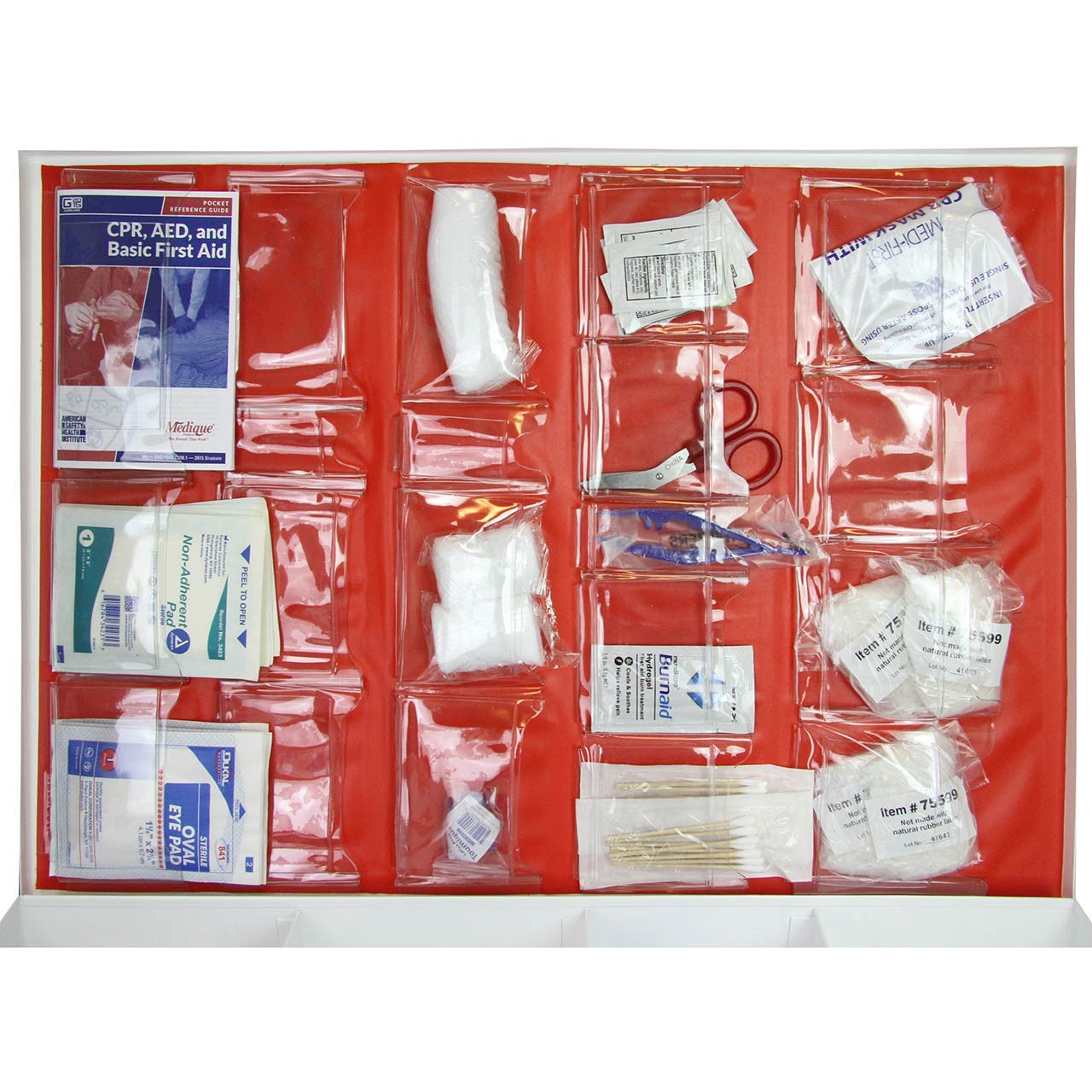 Class B 4-Shelf ANSI-Rated First Aid Kit 150 Person medication details