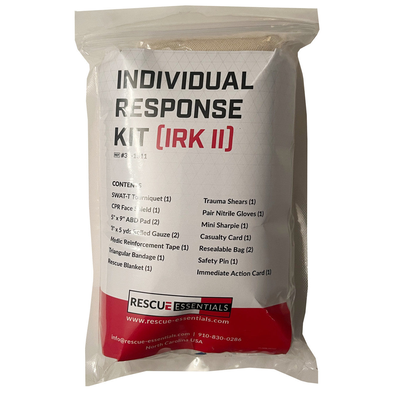Individual Response Kit II, front of packaging