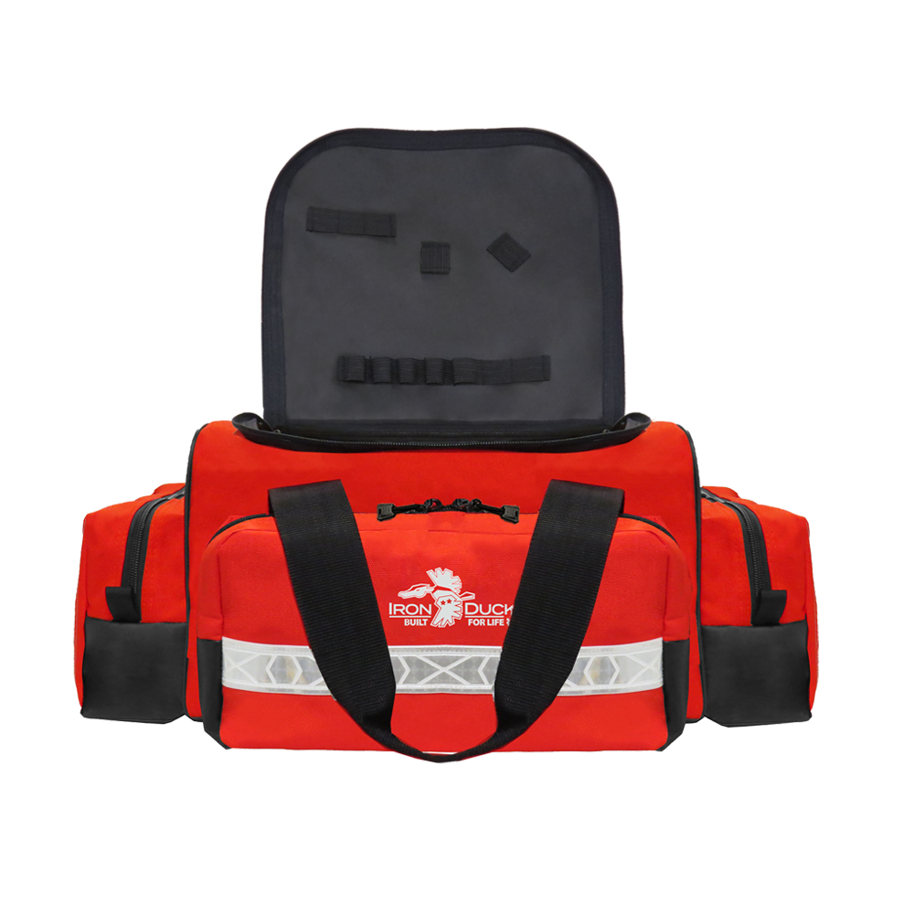 Pack Case Triple by Iron Duck, Orange, Opened