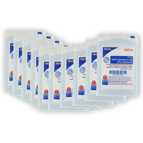 2" X 3" Non-Adherent Pad w/ Adhesive - Case of 2400