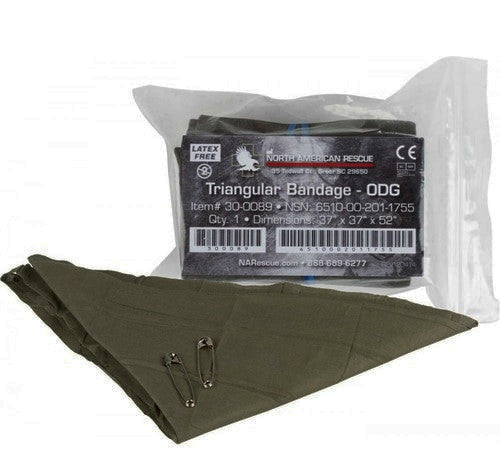 Triangular Bandage out of packaging