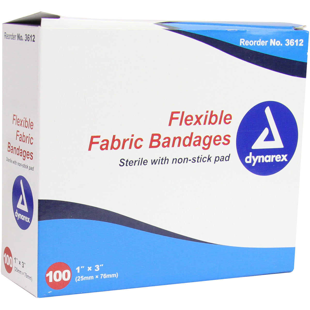 Fabric Adhesive Bandage, front of box