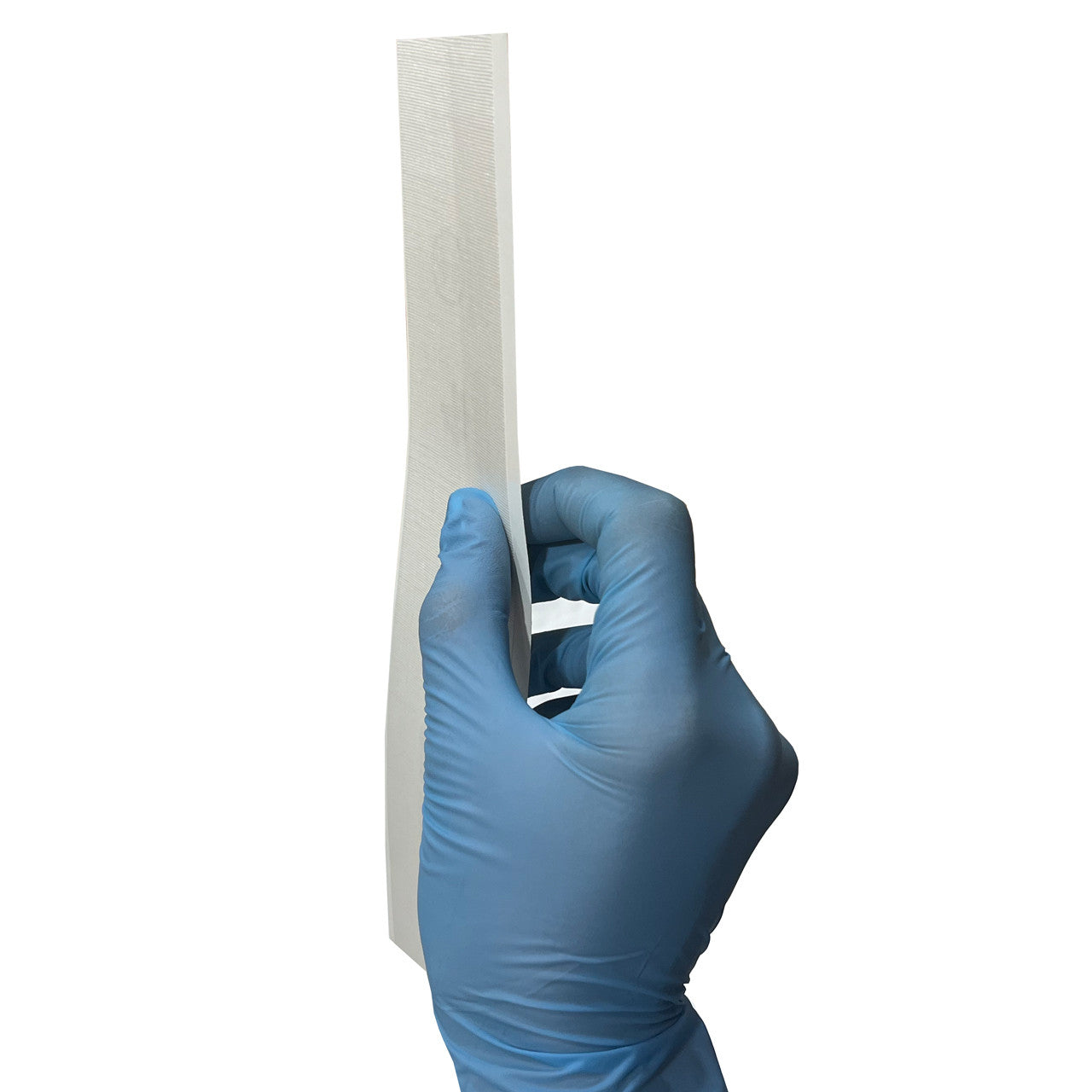 Frog Tape strip in hand