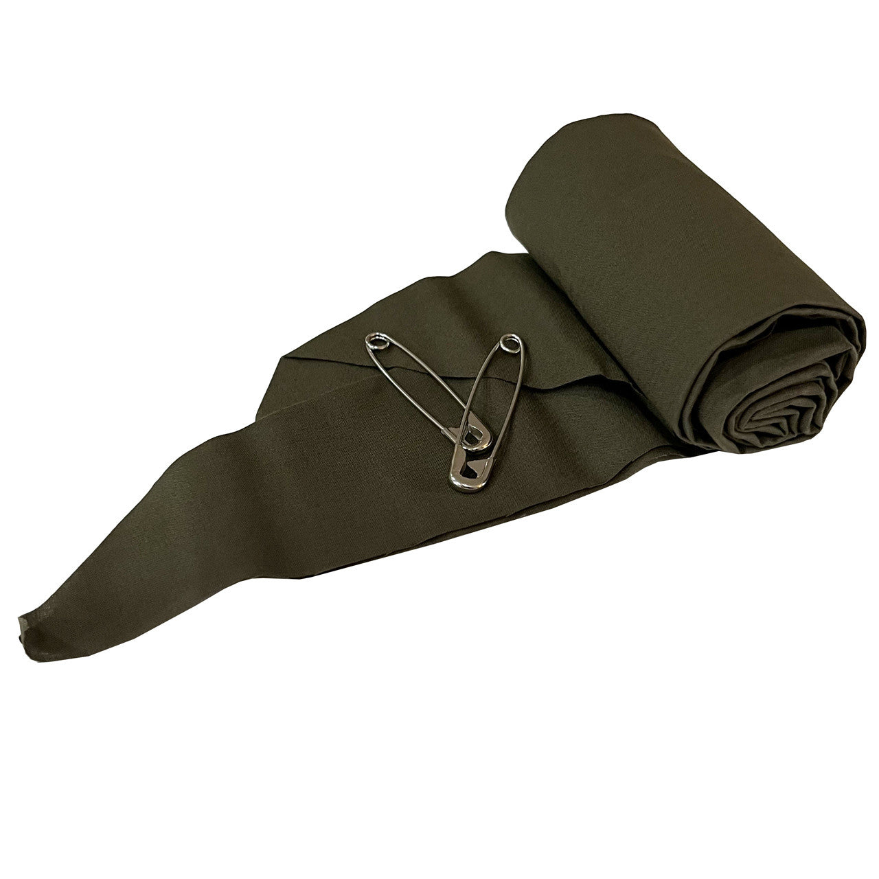 Triangular Bandage, rolled with pins