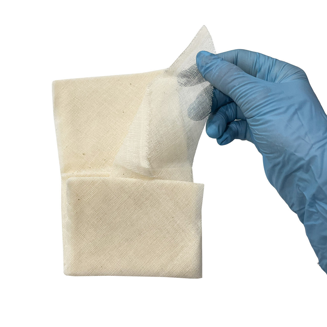 Triangular Bandage, being unfolded