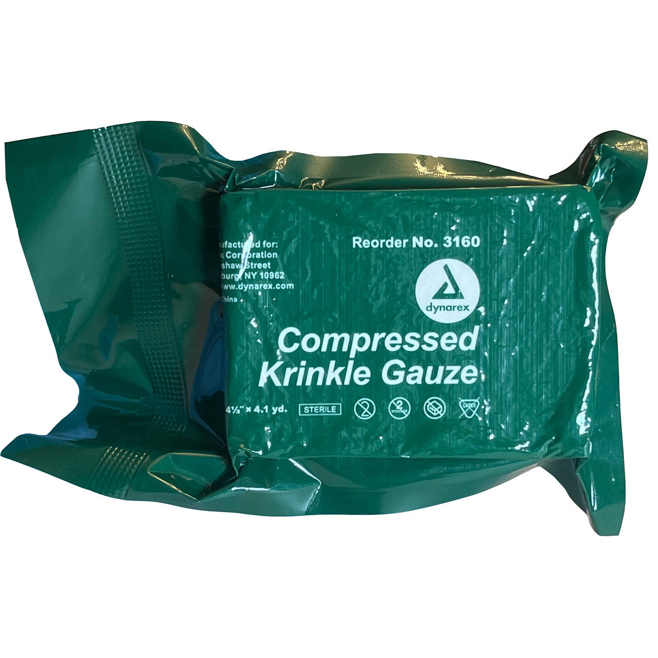 Z Folded Krinkle Gauze, front