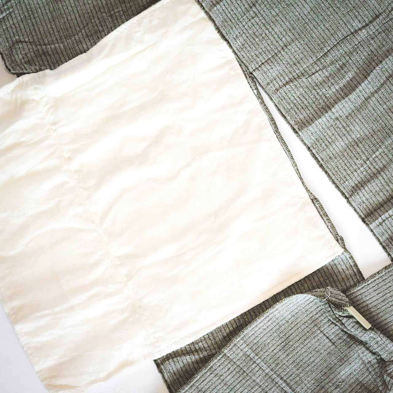 Israeli Abdominal Emergency Bandage, Green, 8" Wide with 12"X12" Pad & Pressure Bar by PerSys Medical rolled out