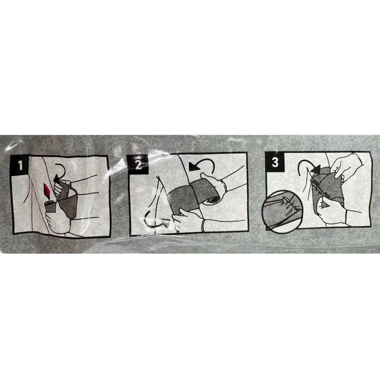 Israeli Emergency Bandage, White - 10 Pack